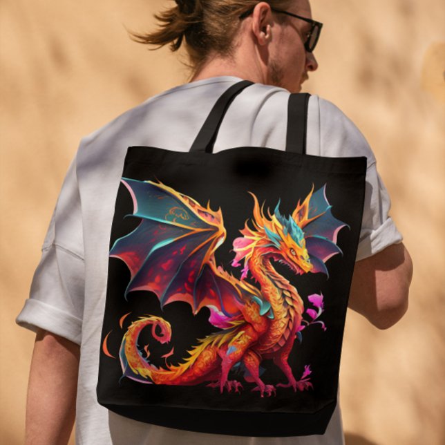 Bolso De Tela Aquí Hay Dragones (Subido por el creador)