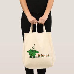 Bolso De Tela Arabidopsis y semillas