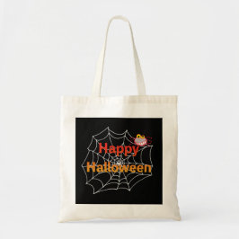 Bolso De Tela Araña divertida en Halloween Web