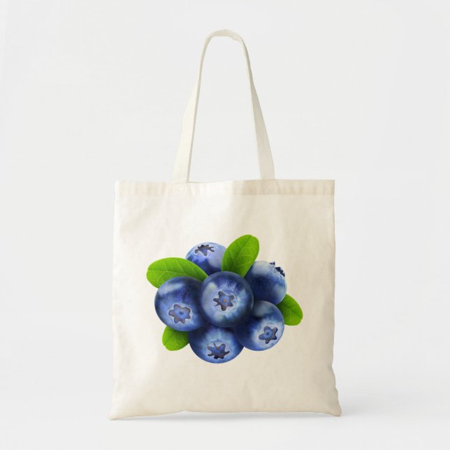Bolso De Tela Arándanos (Frente)