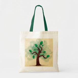 Bolso De Tela Árbol