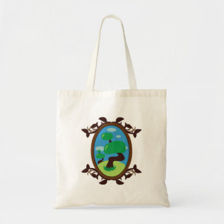 Bolso De Tela Árbol Bonsai