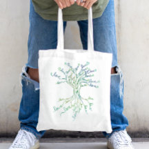 Árbol de amor de la vida Arte Corazón azul Verde a