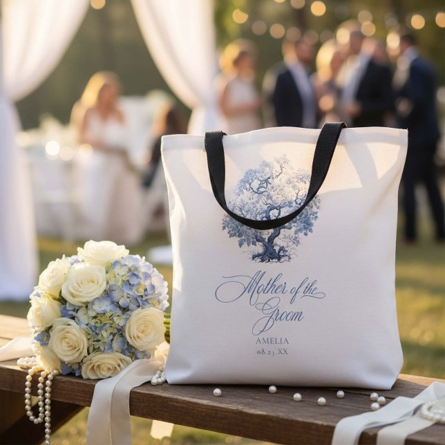 Bolso De Tela Árbol de boda con motivo chinoiserie ID1094 (Subido por el creador)