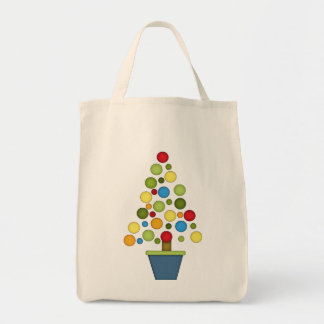 Bolso De Tela Árbol de bolas de Navidades pequeños