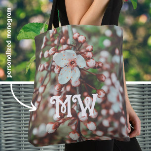 Bolso De Tela Árbol de ciruelas flotantes