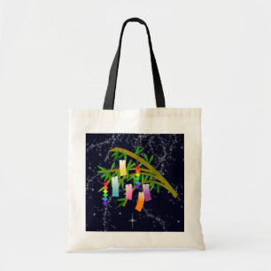 Bolso De Tela Árbol de desear Tanabata