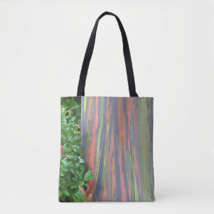 Bolso De Tela Árbol de eucaliptos arcoiris