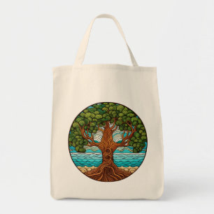 BOLSO DE TELA ÁRBOL DE LA VIDA