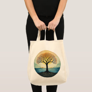 BOLSO DE TELA ÁRBOL DE LA VIDA
