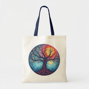 BOLSO DE TELA ÁRBOL DE LA VIDA