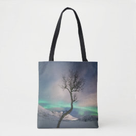 Bolso De Tela Árbol de luces boreales