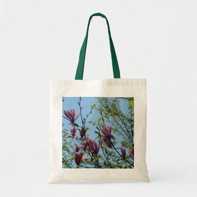 Bolso De Tela árbol de magnolia (Frente)