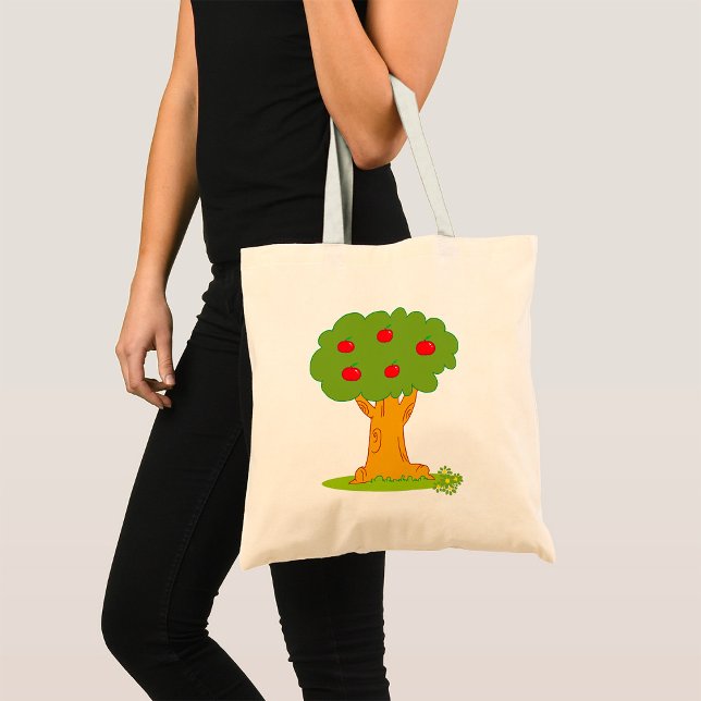 Bolso De Tela Árbol de manzanas rojas (Subido por el creador)