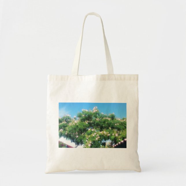 Bolso De Tela Árbol de mimosa (Frente)