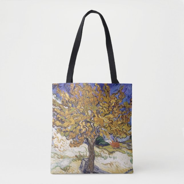 Bolso De Tela Árbol de mora de Vincent van Gogh el |, 1889 (Anverso)