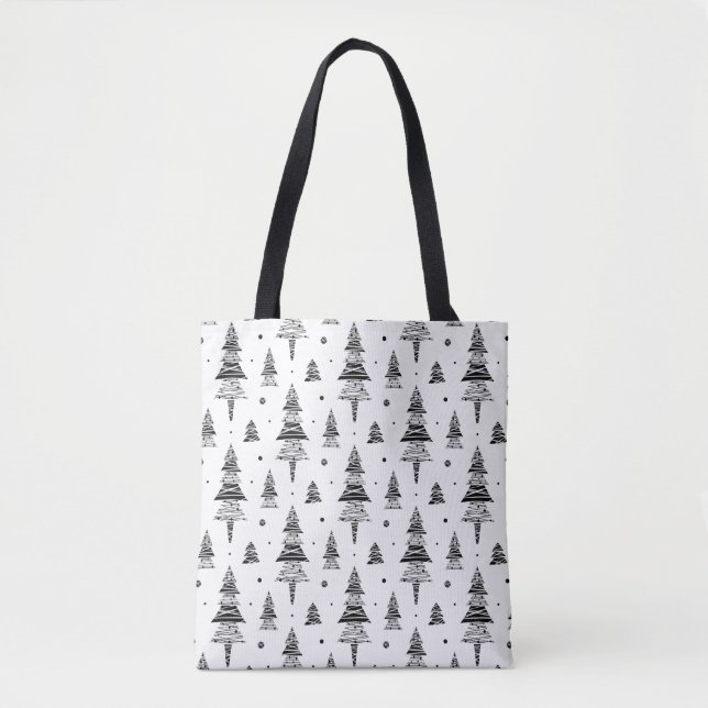Bolso De Tela árbol de Navidad (Anverso)