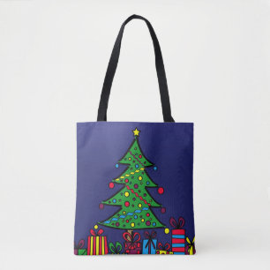 Bolso De Tela árbol de Navidad