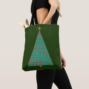 Bolso De Tela Árbol de Navidad de los Nombres de Jesús