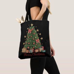 Bolso De Tela Árbol de Navidad Regalo de vacaciones de invierno