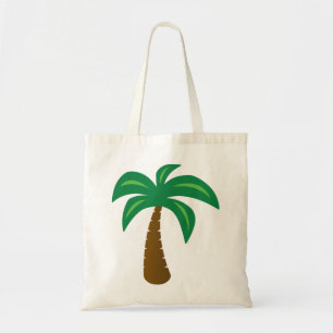 Bolso De Tela Árbol de palmas - Tote presupuestario