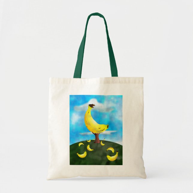 Bolso De Tela Árbol de plátano (Frente)