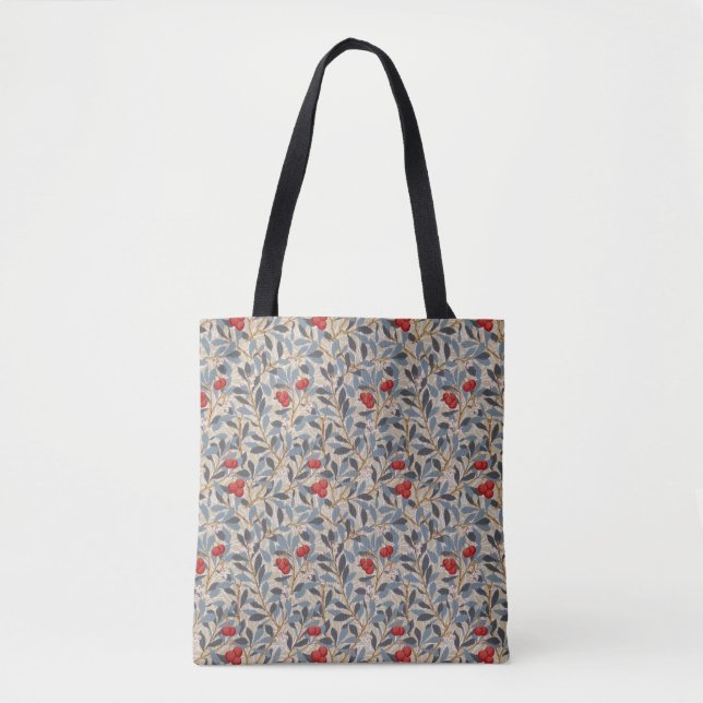 Bolso De Tela Árbol de Redberry, William Morris (Anverso)