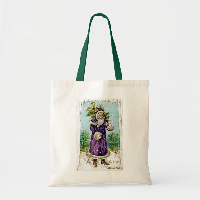 Bolso De Tela Árbol de Santa María (Frente)