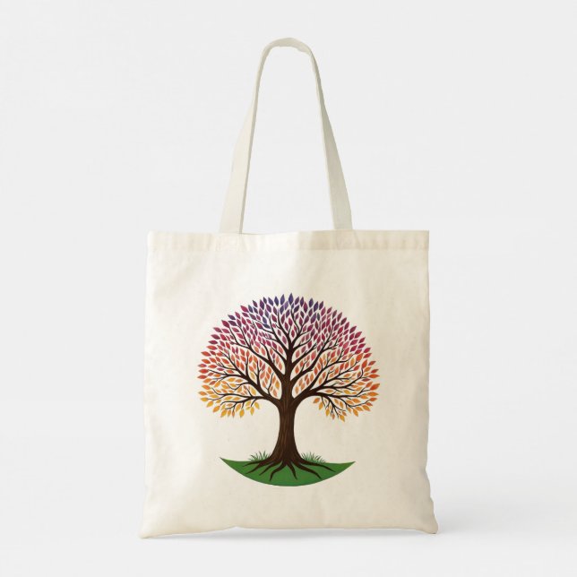 Bolso De Tela Árbol de vida (Reverso)
