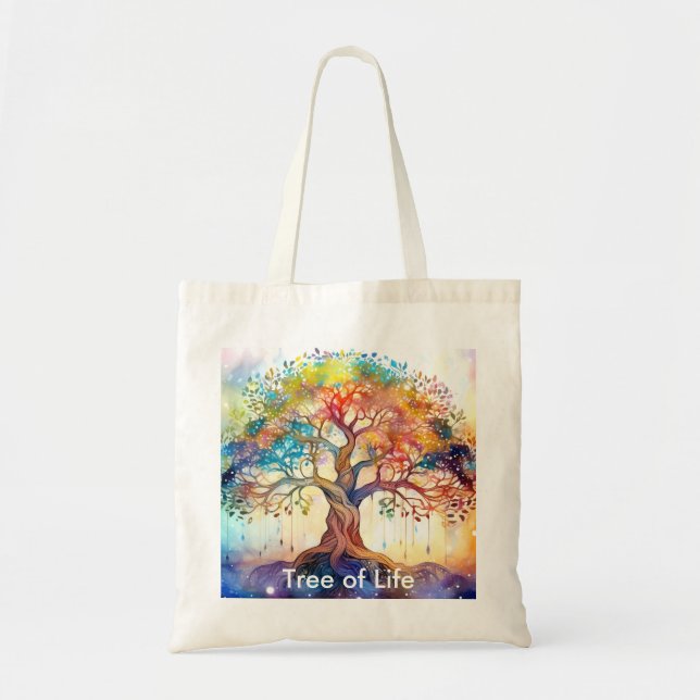 Bolso De Tela Árbol de vida (Frente)