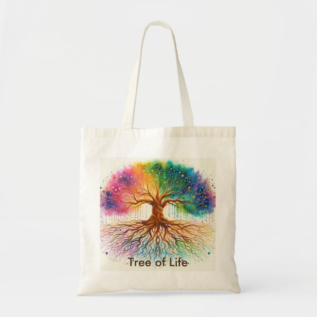 Bolso De Tela Árbol de vida (Frente)