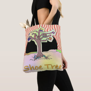 Bolso De Tela Árbol de zapatos de coral