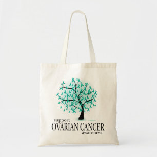 Bolso De Tela Árbol del cáncer ovárico