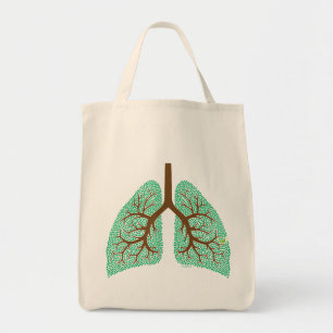 Bolso De Tela Árbol del pulmón