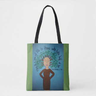 Bolso De Tela Árbol del tote de la vida