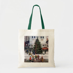 Bolso De Tela Árbol en plaza