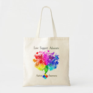 Bolso De Tela Árbol espectro autismo