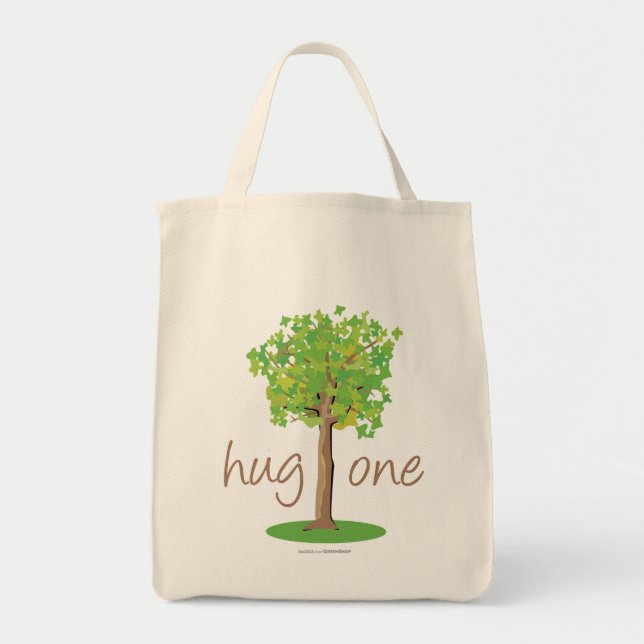 Bolso De Tela Árbol Hugger (Frente)