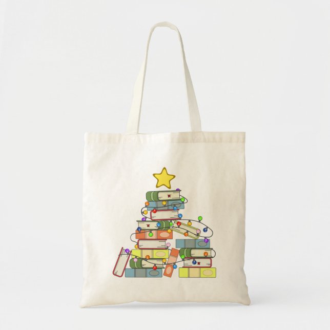 Bolso De Tela Árbol navideño I (Frente)