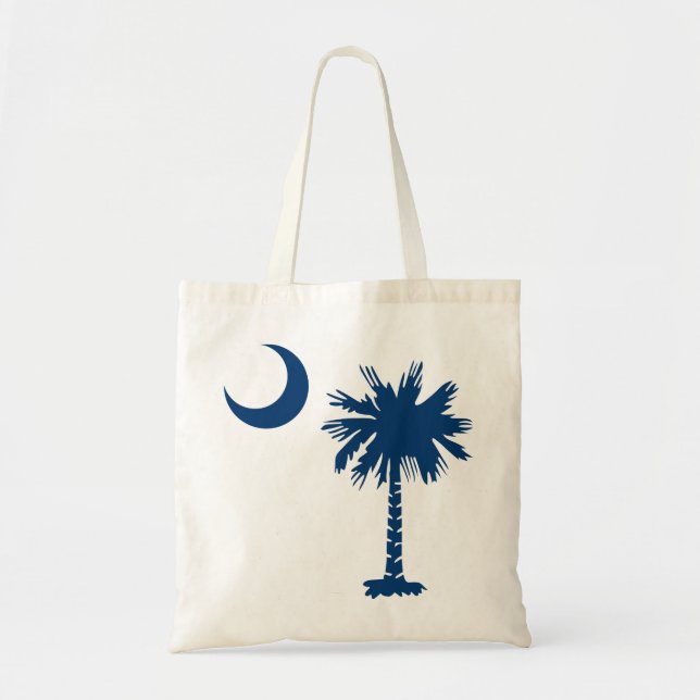 Bolso De Tela Árbol Palmetto (Frente)