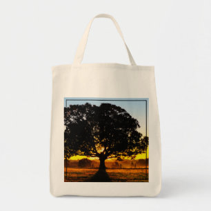 Bolso De Tela Árbol por la mañana