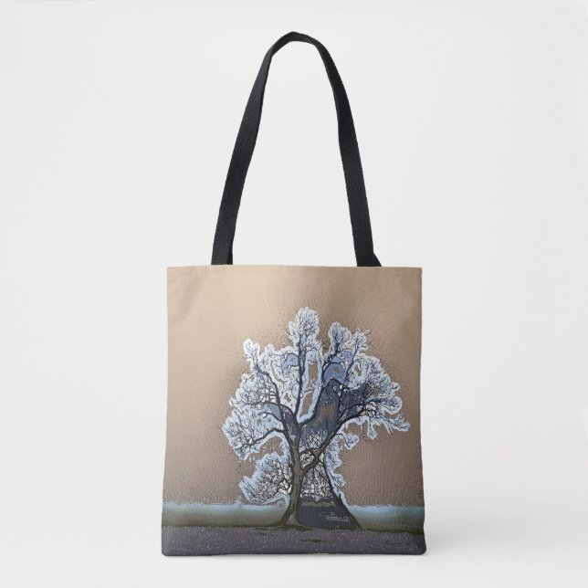 BOLSO DE TELA ÁRBOL ÚNICO (Anverso)