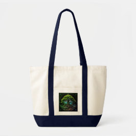 Bolso De Tela Árbol verde