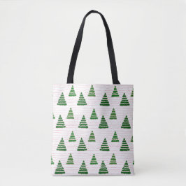 Bolso De Tela Árboles de navidad con cuerdas de peras