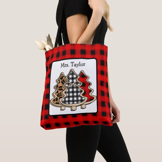 Bolso De Tela Árboles navideños de búfalo cultivados en el país (Detalle)