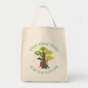 Bolso De Tela Árboles para el futuro