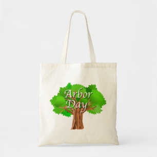 Bolso De Tela Arbor Day Tree Holiday