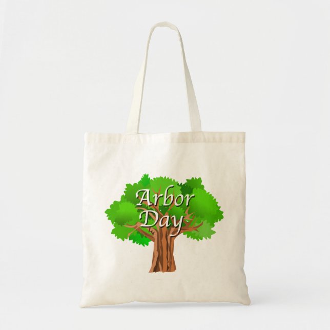 Bolso De Tela Arbor Day Tree Holiday (Frente)