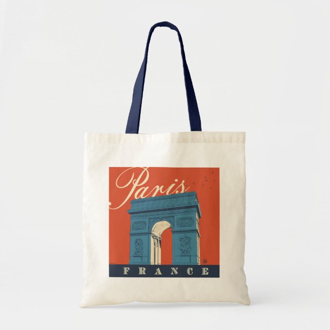 Bolso De Tela Arc de Triomphe | París, Francia (Frente)