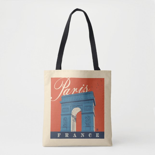 Bolso De Tela Arc de Triomphe | París, Francia (Anverso)